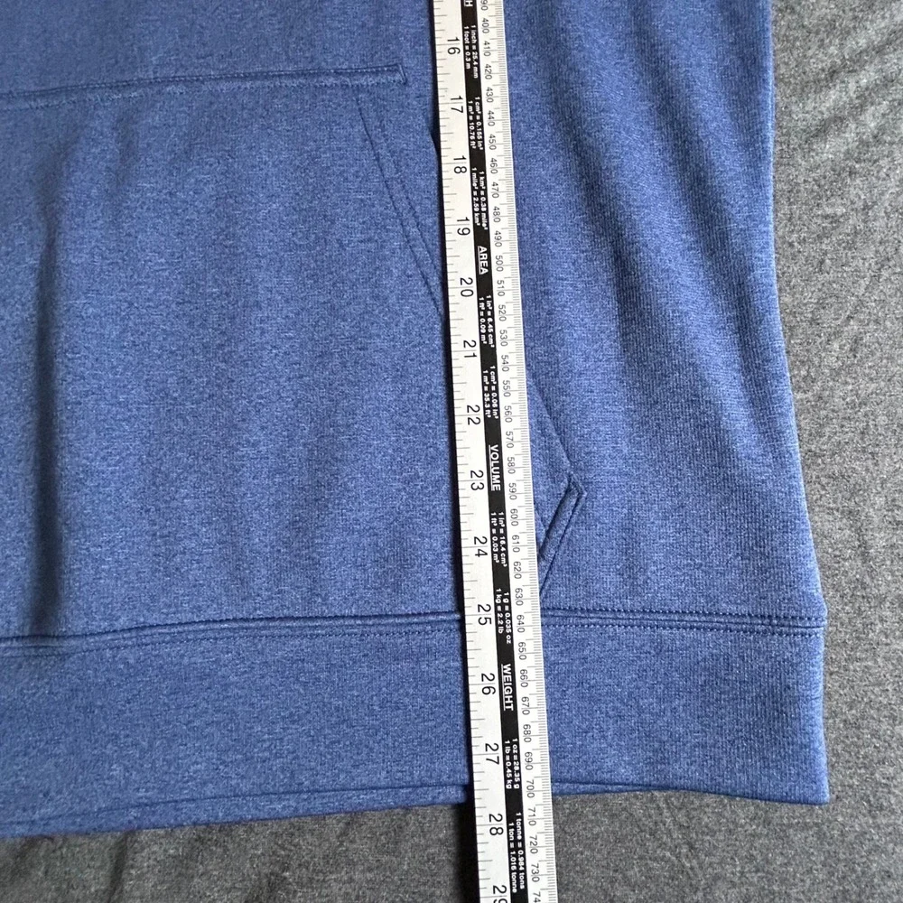 The North Face‎ Men's Explore More Hoodie Medium Blue Heathered Pullover